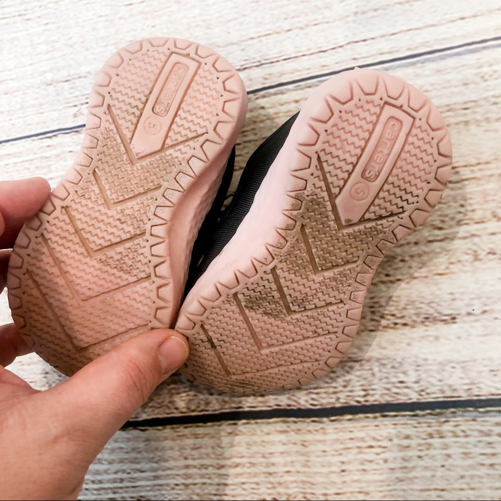 Carter’s Black Bow Sneakers - Picture 3 of 3